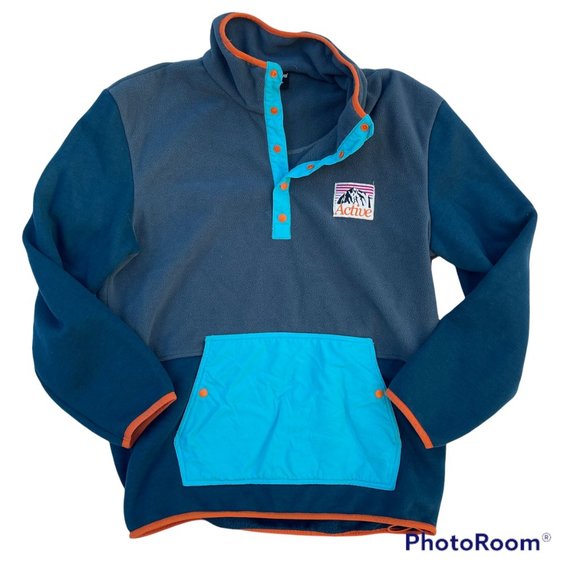 Active Ride Shop Other - Active Ride Shop Men’s Colorblock Quarter Snap Pullover Fleece Jacket M